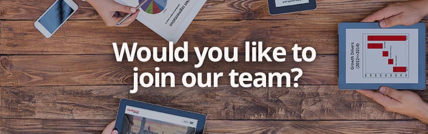 Would you like to join our team?