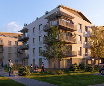 Modern földszinti lakás, nagy terasszal és saját kertrésszel - ÉDEN RESORT