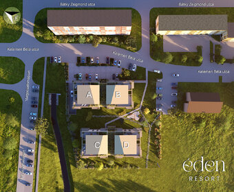 Napfényes, első emeleti lakás erkéllyel - ÉDEN RESORT 